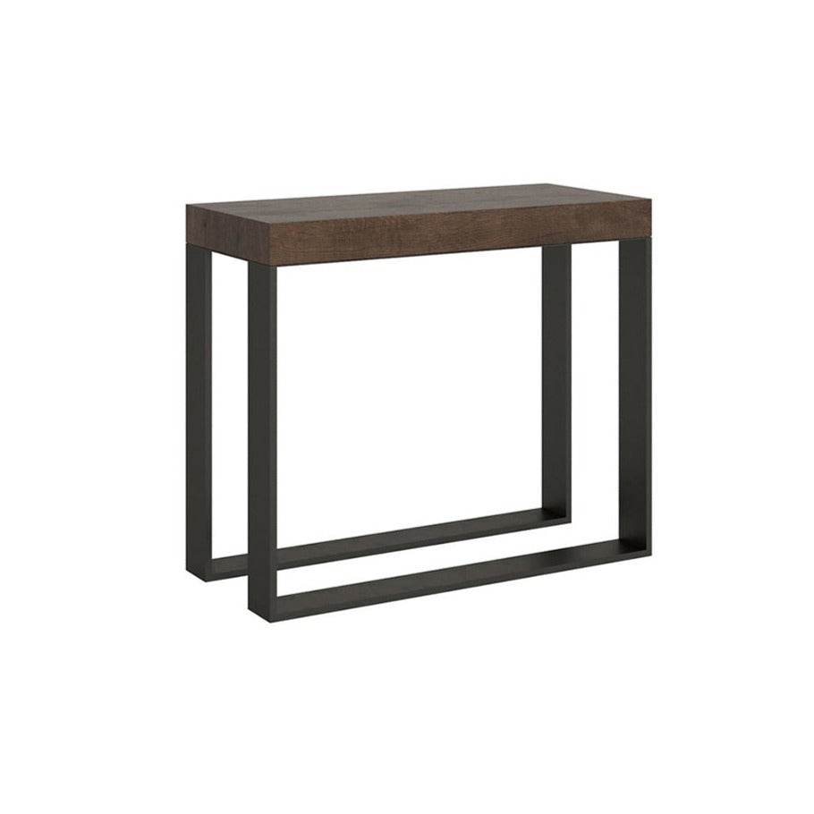 Consolle allungabile noce Brana 90x40 cm - fino a 300 cm