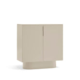 Credenza laccata sabbia 2 ante Totem 110x45 cm