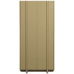 Mobile portaoggetti in legno di pino Basu 210x101 cm