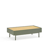 Tavolino per Soggiorno Verde Arista Teulat 110x60 cm