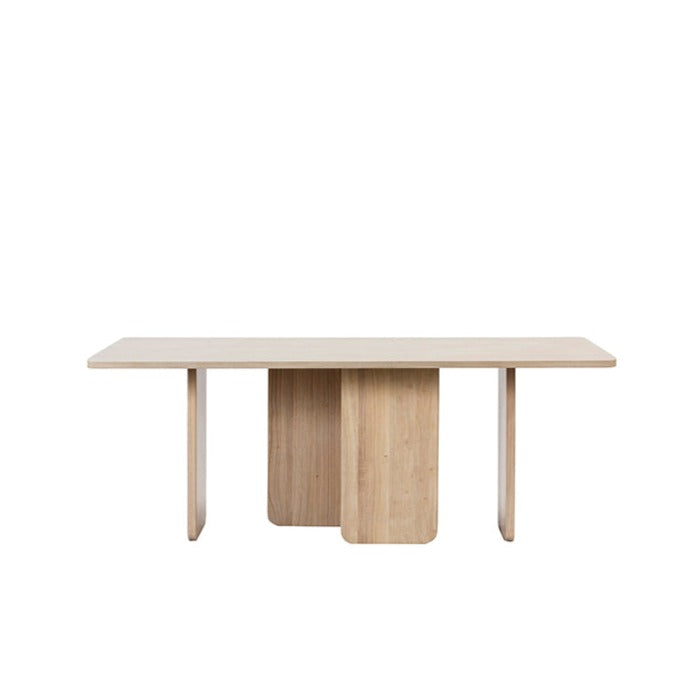 Tavolo 6 posti in legno naturale Arq di Teulat 200x100 cm