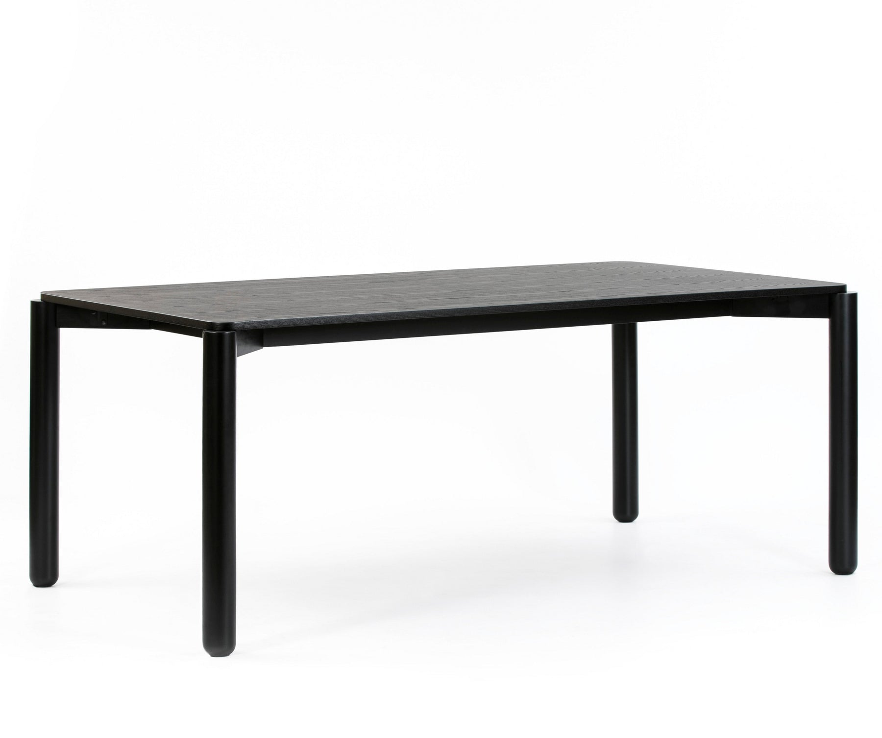 Tavolo in legno nero Atlas di Teulat 180x100 cm
