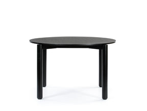 Tavolo tondo in legno nero Atlas Ø 120 cm