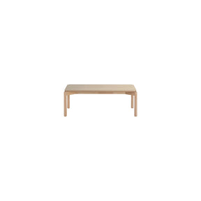 Tavolino basso legno naturale Atlas Teulat 110x60 cm