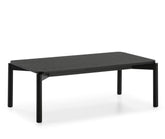 Tavolino basso nero Atlas Teulat 110x60 cm