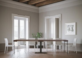 Consolle allungabile noce Bendola 90x40 cm - fino a 196 cm