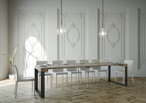 Consolle allungabile quercia Brana 90x40 cm - fino a 300 cm
