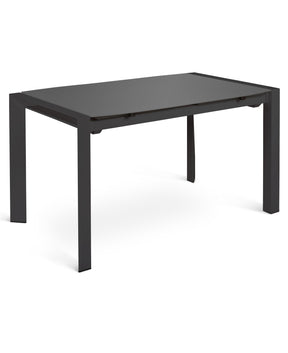 Tavolo allungabile con top in vetro Bunnari 136x85 cm - allungabile fino a 236 cm