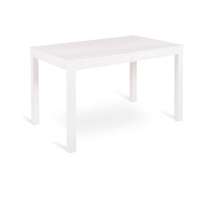Tavolo Cesano 130 x 80 cm bianco - allungabile fino a 210 cm