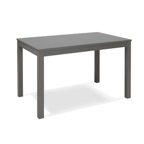 Tavolo Cesano 130 x 80 cm grigio scuro - allungabile fino a 210 cm
