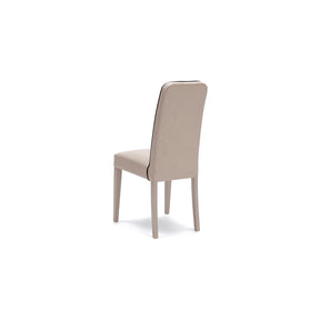 Set 2 sedie Similpelle beige Giona