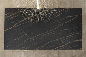 Tavolo allungabile in Ceramica effetto Marmo Alserio 160 x 90 cm - allungabile fino a 240 cm