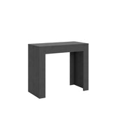Consolle allungabile antracite Chiaravagna 90x42 cm - fino a 198 cm