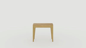 Consolle allungabile bianco frassino Bormida 90x42 cm - fino a 198 cm