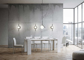 Consolle allungabile bianco Chiaravagna 90x42 cm - fino a 198 cm