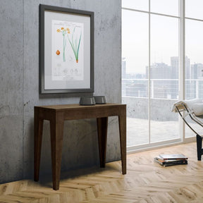 Consolle allungabile noce Bormida 90x42 cm - fino a 302 cm