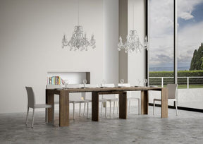 Consolle allungabile Boate noce 90x42 cm - fino a 302 cm